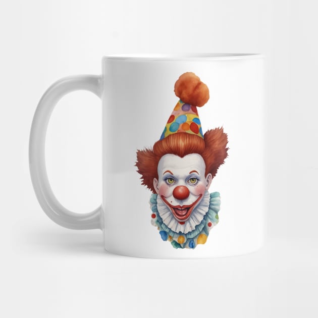 Clown face by Ljuko